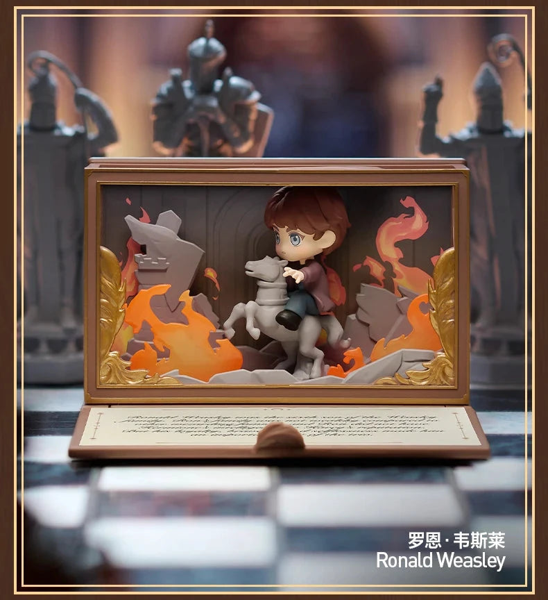 POPMART Harry Potter Hogwarts Biographical Series Blind Box Guess Bag Original Toys Cute Doll Anime Figure Ornaments Gift