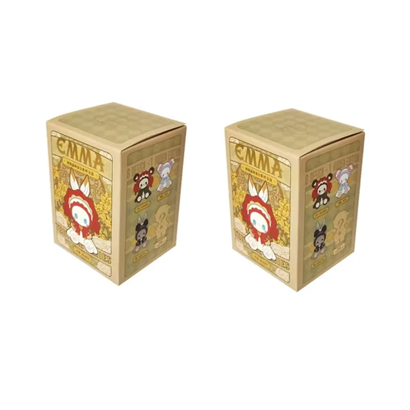 Figurines de la forêt secrète, Anime Emma, boîte aléatoire aveugle, jouets, figurine d'action Kawaii, modèle de bureau, boîte mystère, cadeau, Collection de poupées