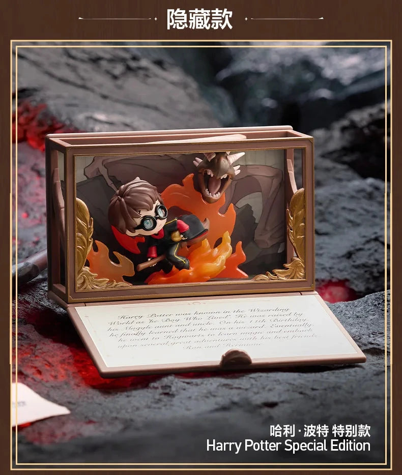 POPMART Harry Potter Hogwarts Biographical Series Blind Box Guess Bag Original Toys Cute Doll Anime Figure Ornaments Gift