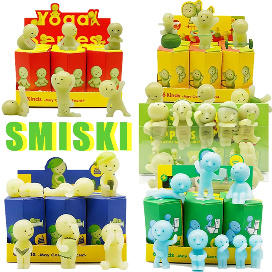 Smiski Figurine De Collection Lumineuse Blind Box Edition Limitee Pour Fans De Figurines Japonaises by Mon Labubu