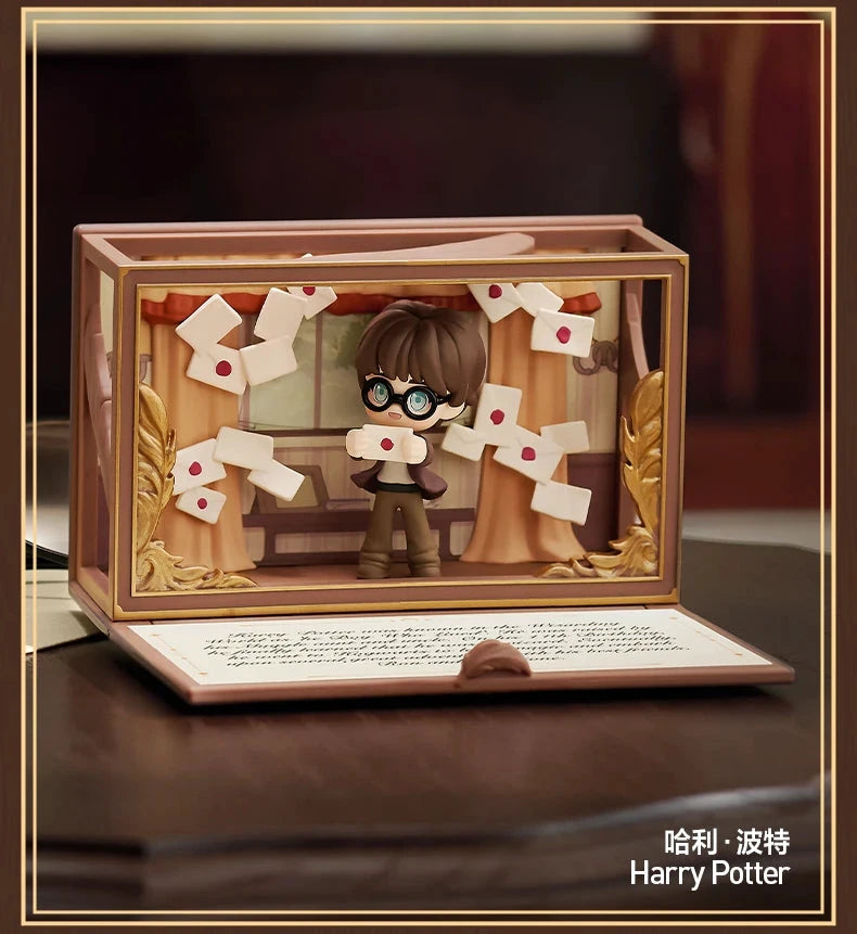 POPMART Harry Potter Hogwarts Biographical Series Blind Box Guess Bag Original Toys Cute Doll Anime Figure Ornaments Gift