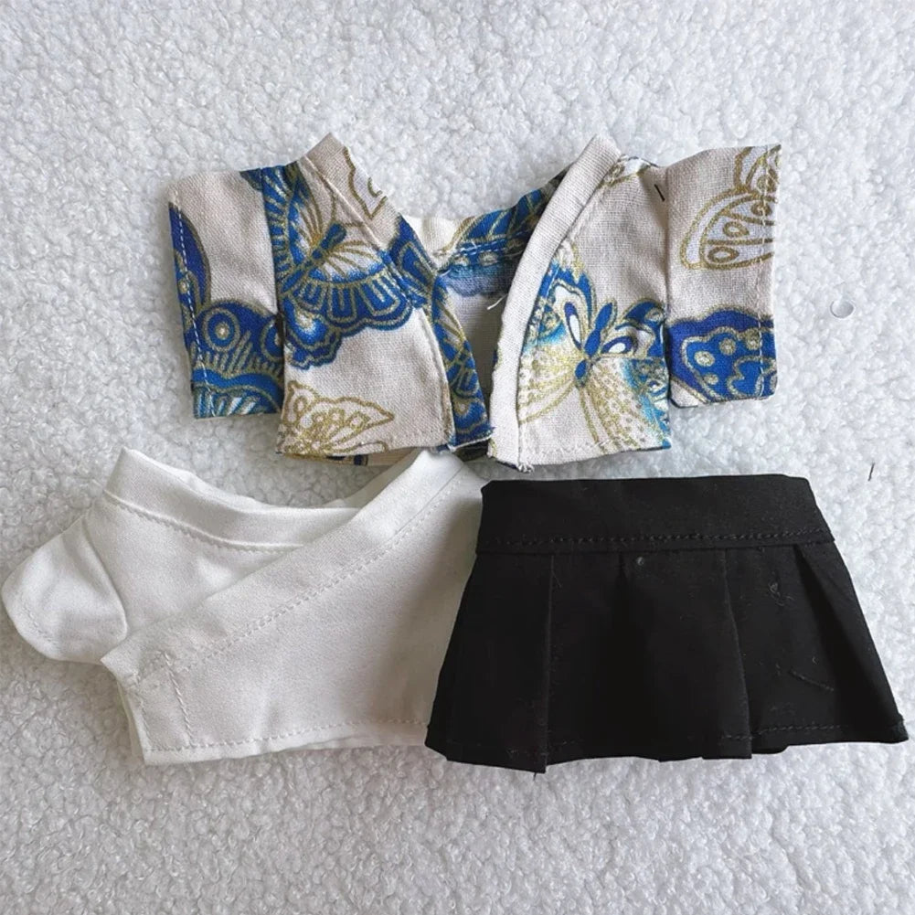 Costume Kimono Japonais pour Labubu  15-17 cm