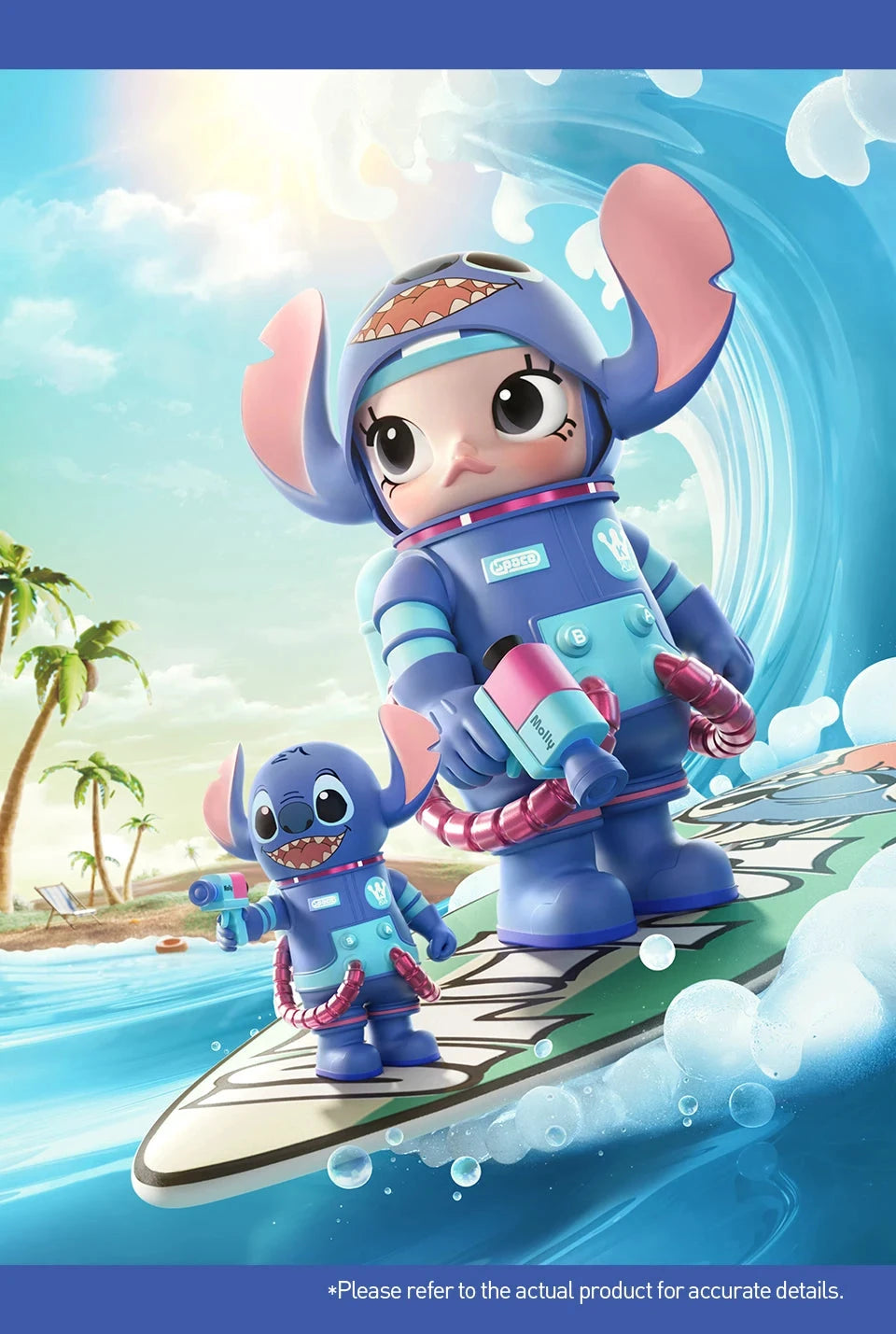 POP MART MEGA SPACE MOLLY 400% Stitch – Figurine