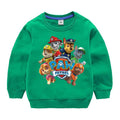 Niedlicher Paw Patrol Hoodie für Sport, Freizeit, mit Paw Patrol-Motiven, Patchwork-Design, Pullover, Herbst, Sportbekleidung, Geburtstagsgeschenk, 2024