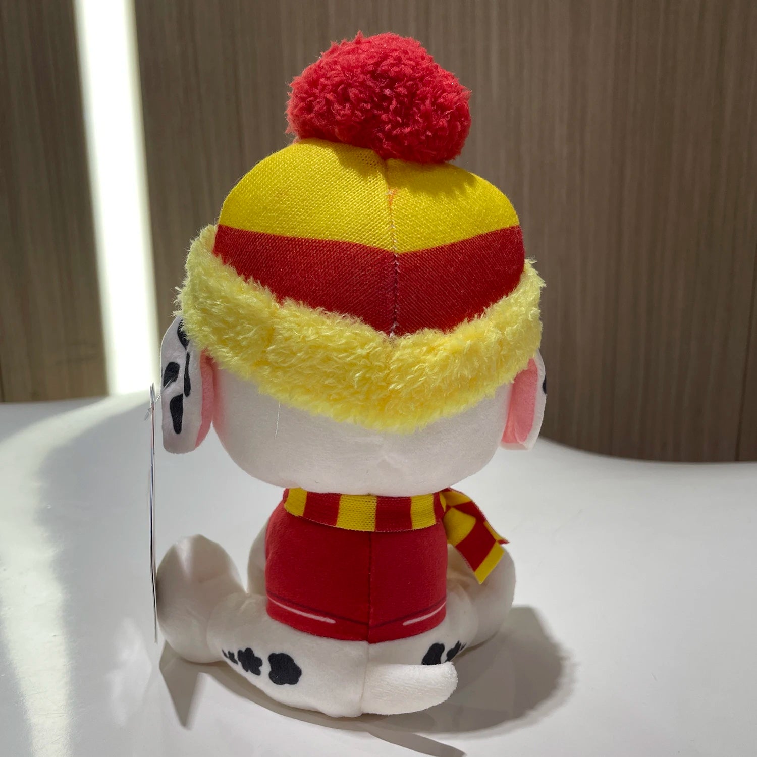 Original PAW Patrol Holiday Style Skye Chase Everest in scarf and hat. Officially licensed plush toy for ages 1 and up. 6 inches (15.2 cm).