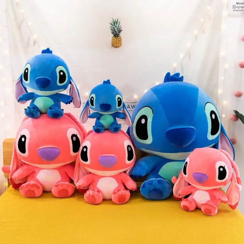 MINISO Peluche Géante Lilo & Stitch – Modèles Couple 60 cm