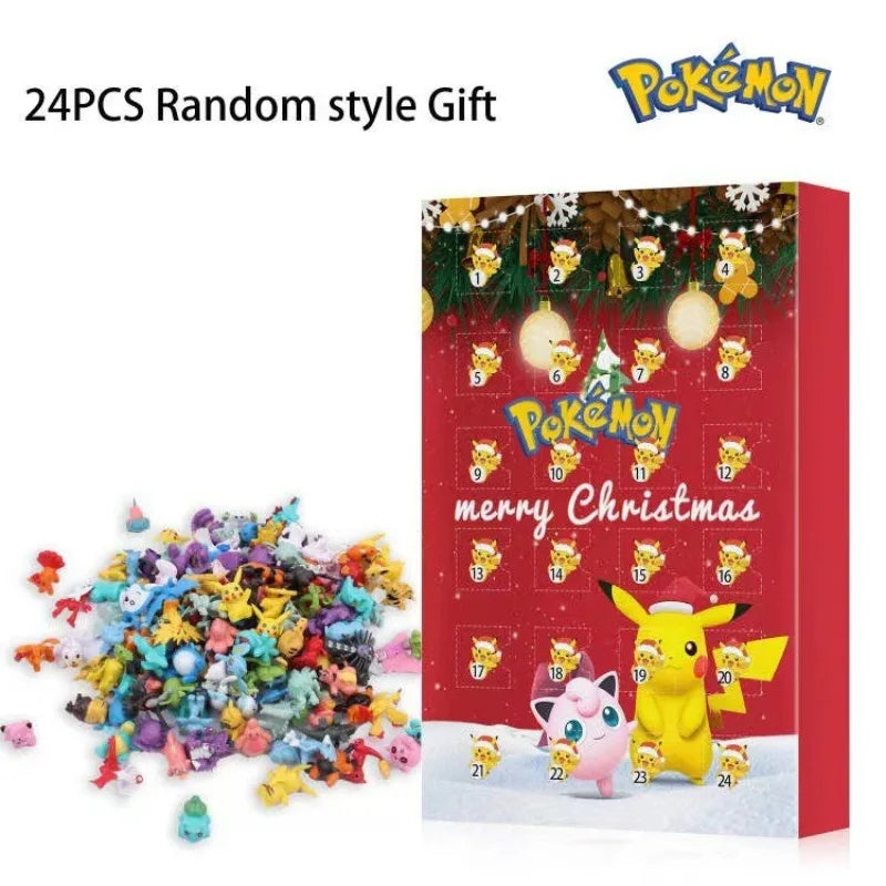 Bandai Calendrier Avent Pokémon 24 Pièces Figurines Pikachu Amis Édition Collector Limitée by Mon Labubu