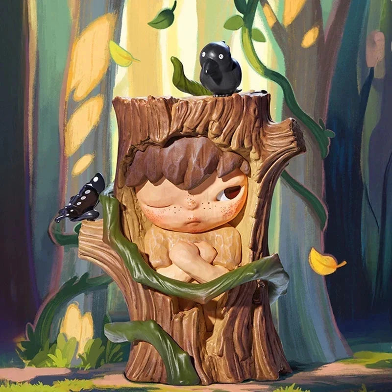 Pop Mart Figur Hand in Hand Blindbox PVC Kawaii