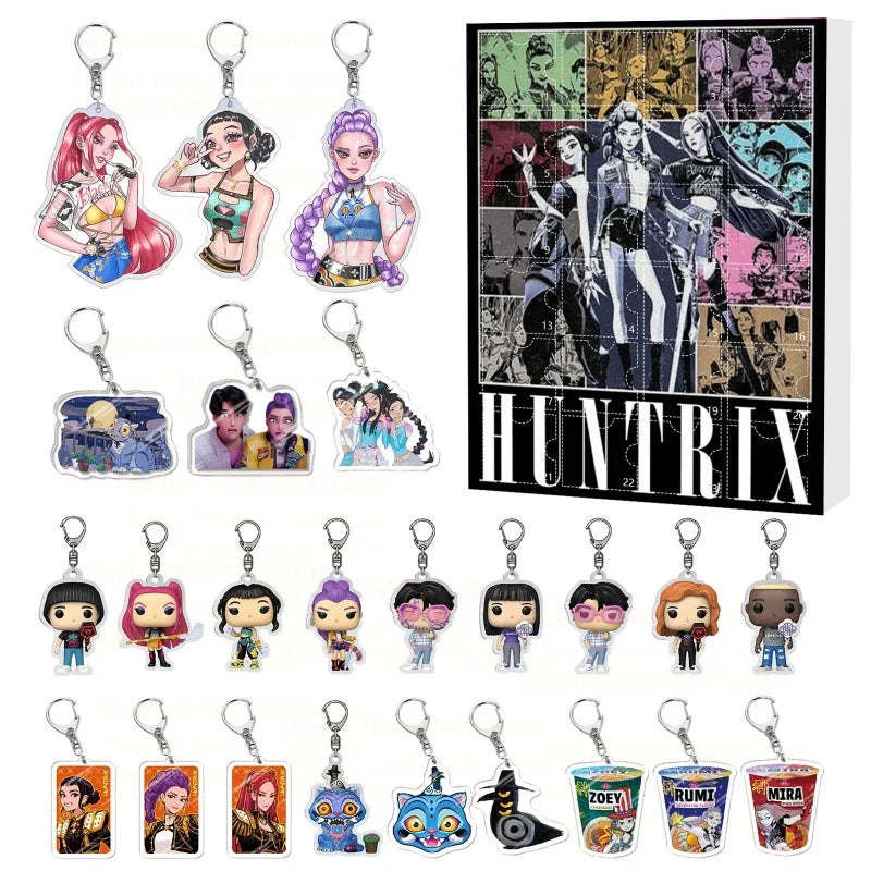 Demon Hunters Calendrier de l'Avent Acrylique Limitée by Mon Labubu