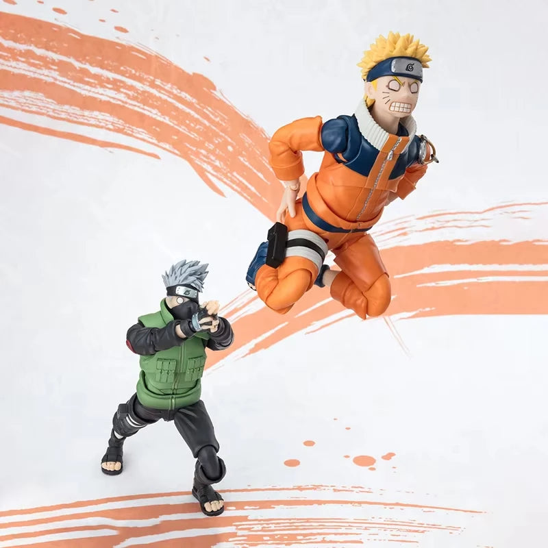 Banpresto Figurine Articulée Kakashi Hatake SHF Series Édition Officielle 16 cm Naruto by Bandai