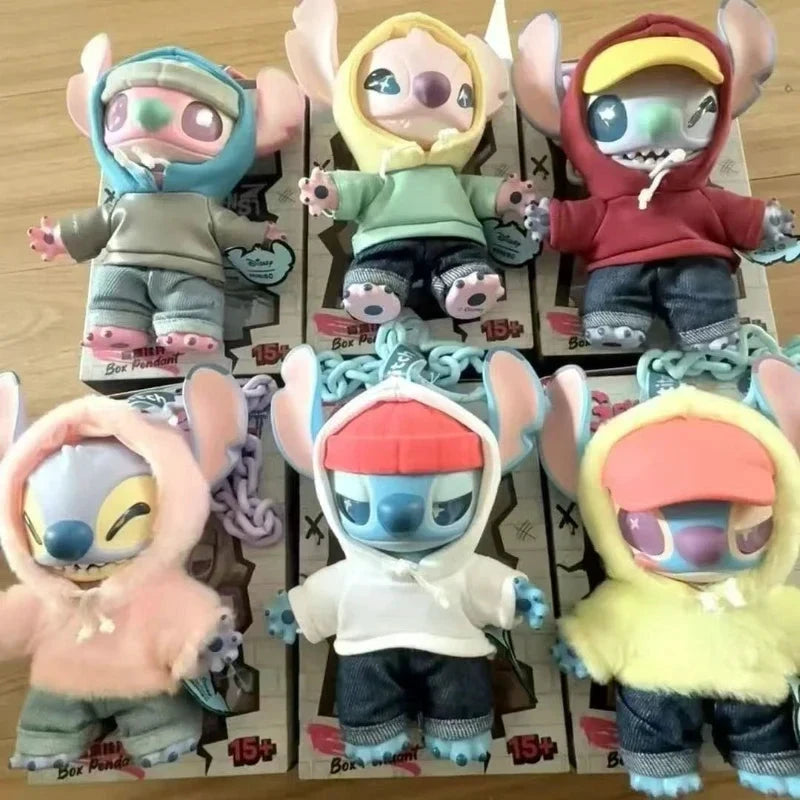 MINISO Disney Stitch Gen Z Street Series – Vinyl Blind Box Backpack Pendant