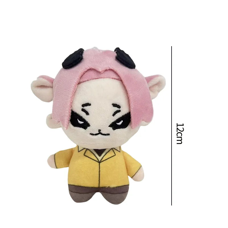 K-pop Demon Hunters Plush Keychain Doll Zoey Rumi Saja Boys K-pop Girl Group Keychain Students Backpack Hanging Pendant Fans Gift