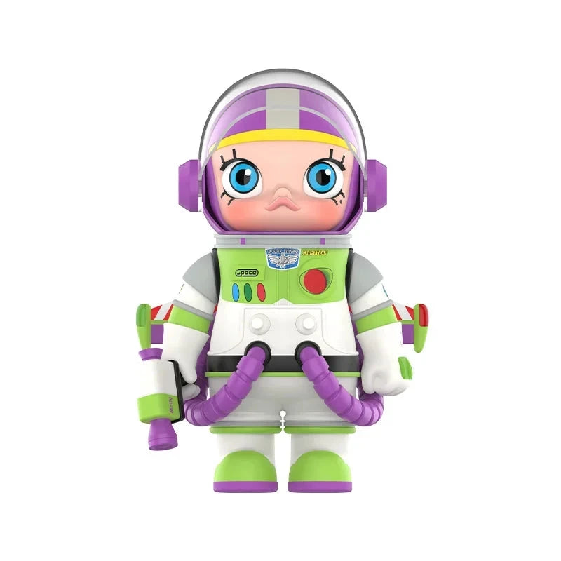 POP MART MEGA SPACE MOLLY 400% BUZZ LIGHTYEAR Serie Überraschungsbox Original Blind Box Guess Toys Beutel Ornament Figuren Heimdeko