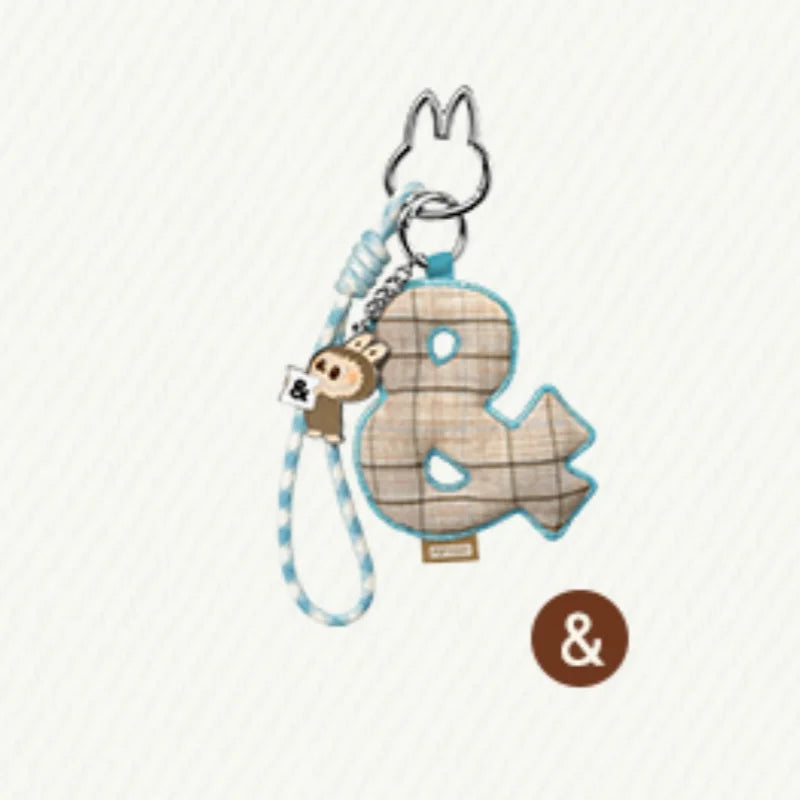 POPMART les monstres broche pour amour série lettre pendentif boîte aveugle devinez sac boîte mystère jouets poupée Anime Figure ornements cadeau