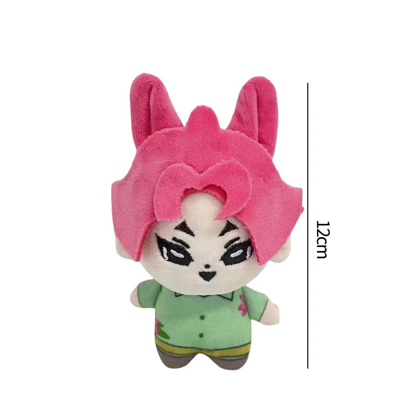 K-pop Demon Hunters Plush Keychain Doll Zoey Rumi Saja Boys K-pop Girl Group Keychain Students Backpack Hanging Pendant Fans Gift