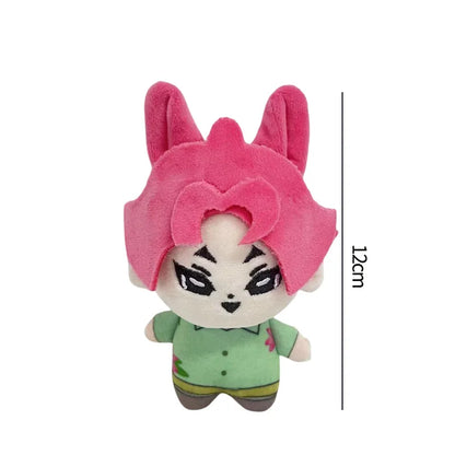 K-pop Demon Hunters Plush Keychain Doll Zoey Rumi Saja Boys K-pop Girl Group Keychain Students Backpack Hanging Pendant Fans Gift