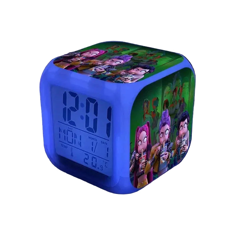 Elektronischer Wecker mit Nachtlicht, Kawaii-Dekoration, Mira Jinu Zoey