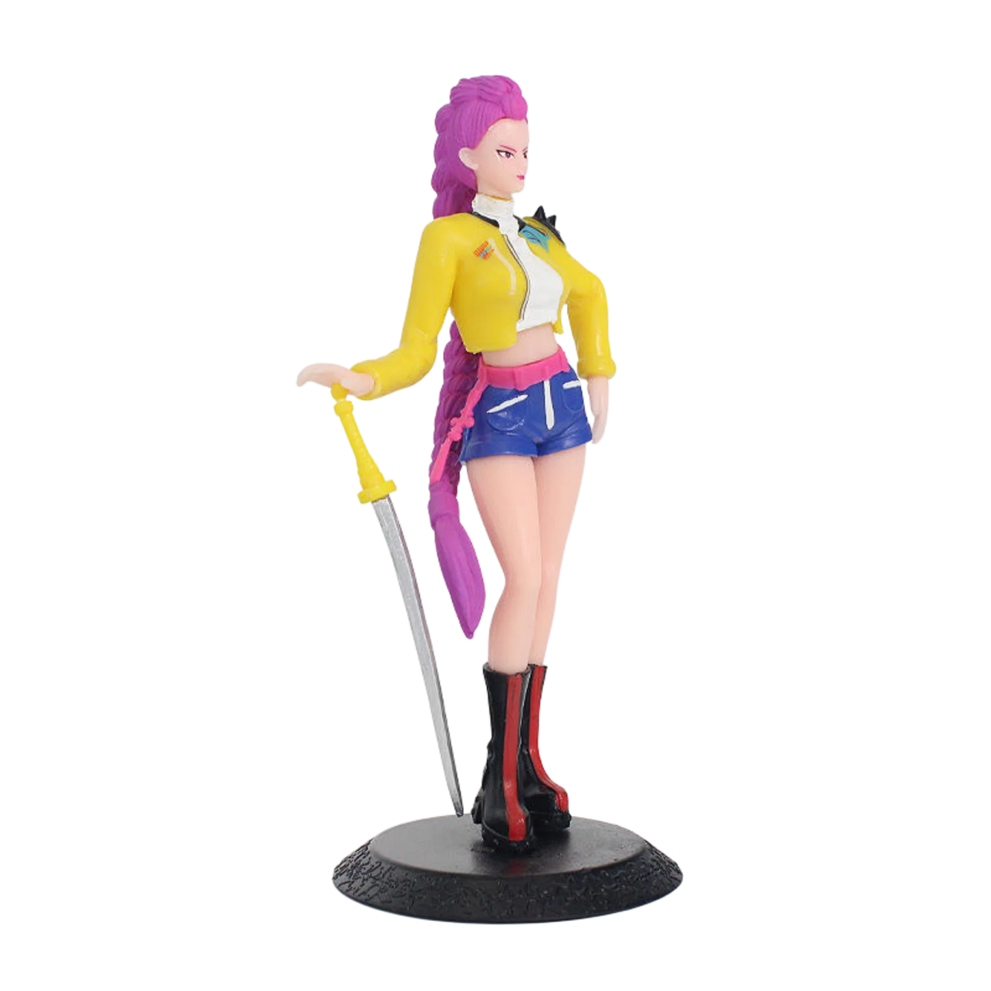 Figurines de chasseurs de démons Kpop, figurines Huntrix, jouet Derpys Tiger Rumi Brainrot, ornement, tendance 2026