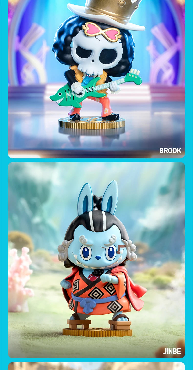 POP MART THE MONSTERS X One Piece Series Blind Box Toys Kawaii Anime Figure Surprise Mystery Box Dolls Girls Gift