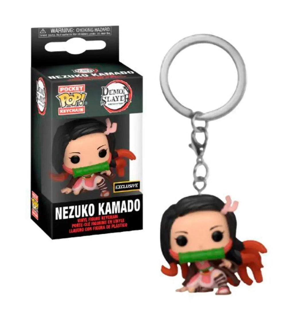 Funko Pop Demon Slayer Collection Porte Clés Vinyle Édition Limitée Nezuko Kamado Zenitsu Tanjiro Inosuke Hashibira by Mon Labubu
