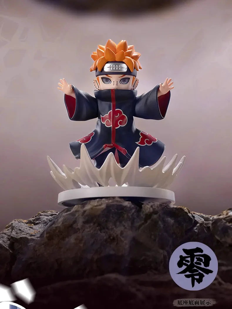 Pop Mart PVC-Figur Naruto Shippuden Akatsuki Arc Blindbox