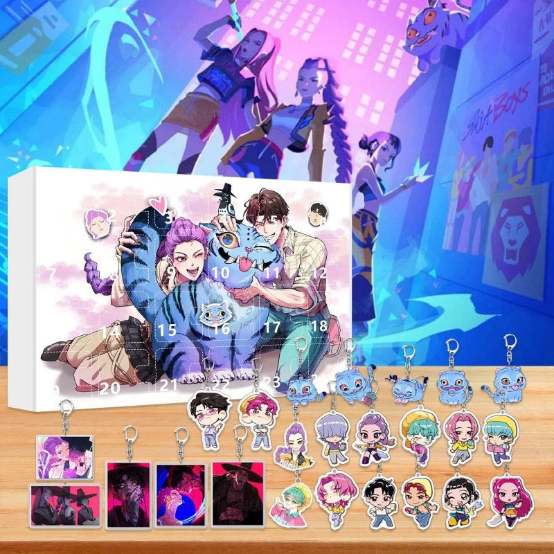 Demon Hunters Calendrier de l'Avent Acrylique Limitée by Mon Labubu