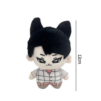 K-pop Demon Hunters Plush Keychain Doll Zoey Rumi Saja Boys K-pop Girl Group Keychain Students Backpack Hanging Pendant Fans Gift