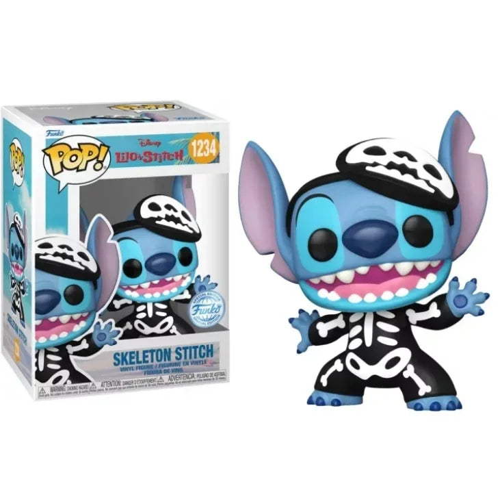 Funko – Lilo & Stitch Squelette Stitch 1234 – Figurine Vinyle 10 cm