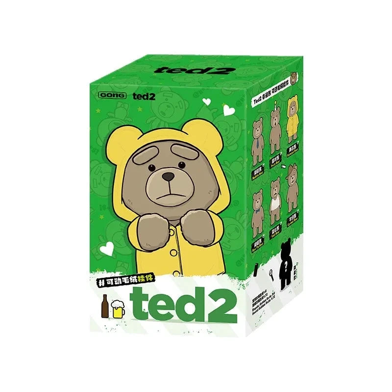 MINISO Peluche Ted2 Édition Boîte Mystère Velours Édition Limitée Pour Collectionneurs by Mon Labubu