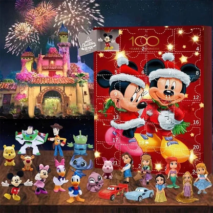 MINISO Calendrier De L Avent Stitch Disney Édition Noël Collection Limitée Avec 24 Figurines by Mon Labubu