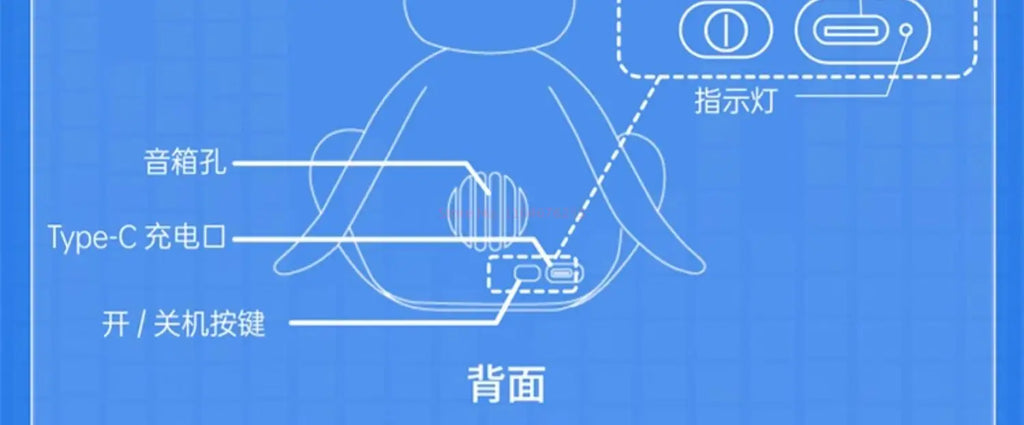 Herocross Haut-Parleur Bluetooth Pingu Peluche Magnétique Édition Limitée Collection Kawaii by POP MART INTERNATIONAL GROUP LIMITED