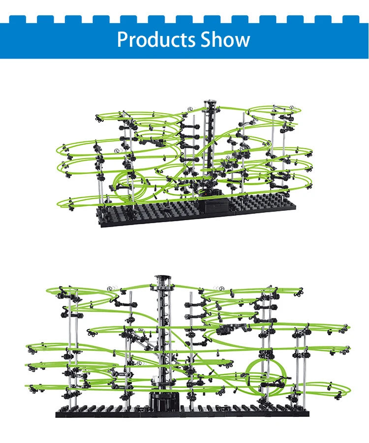 Haifeng Spacerail Marble Run Lumineux Édition Limitée Collection Labyrinthe De Course by Mon Labubu