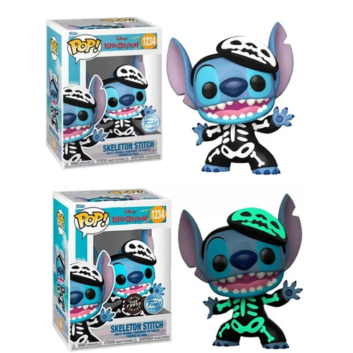 Funko – Lilo & Stitch Squelette Stitch 1234 – Figurine Vinyle 10 cm