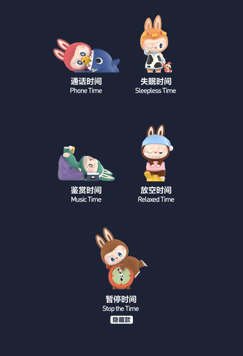 POP MART LABUBU Les Monsters 1:00 A.M. – Figurines