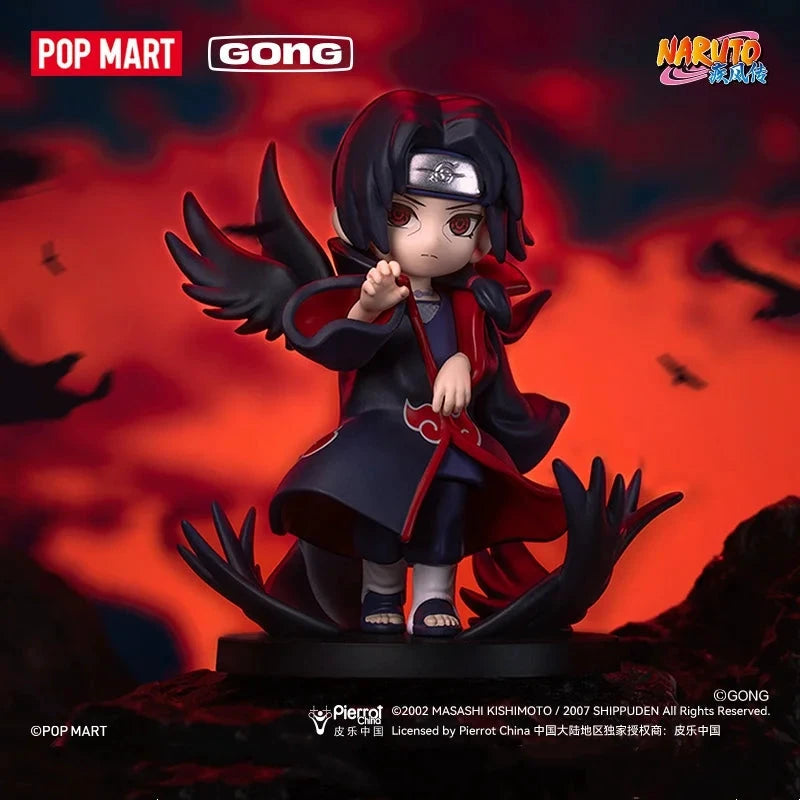 Pop Mart PVC-Figur Naruto Shippuden Akatsuki Arc Blindbox