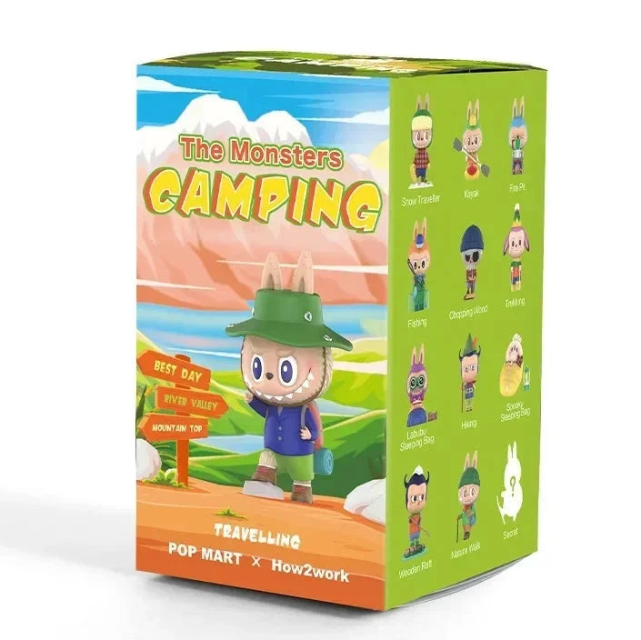 Pop Mart Labubu Wilderness Travel Figurine Camping Edition Édition Limitée Numérotée by POP MART INTERNATIONAL GROUP LIMITED