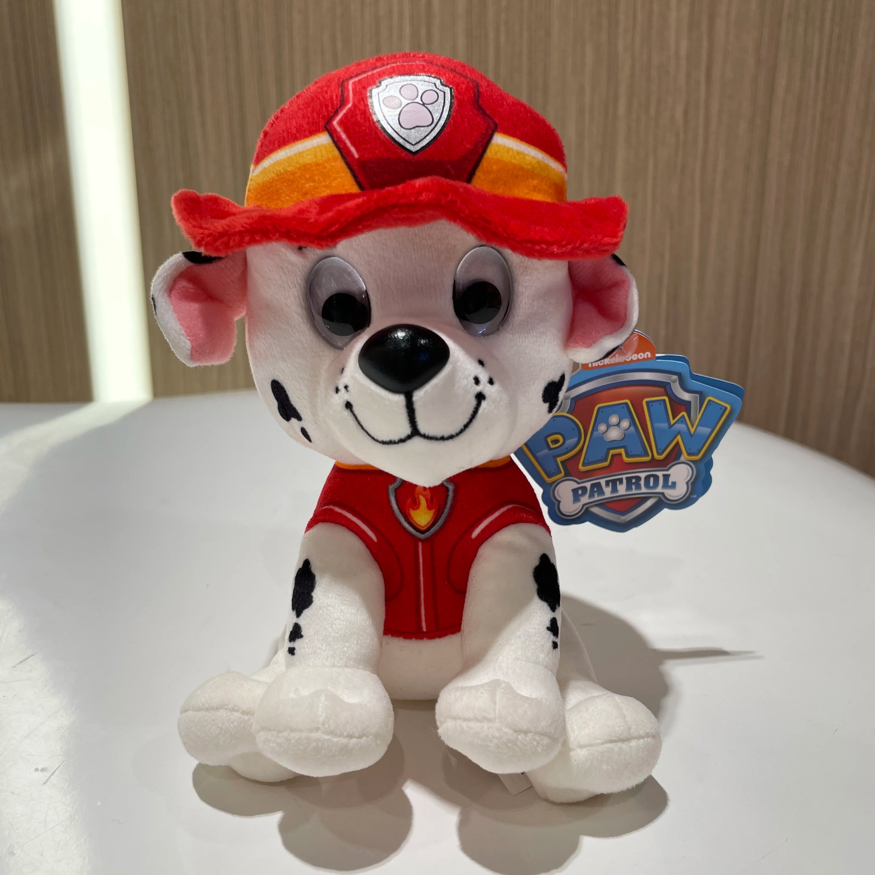 Original PAW Patrol Holiday Style Skye Chase Everest in scarf and hat. Officially licensed plush toy for ages 1 and up. 6 inches (15.2 cm).