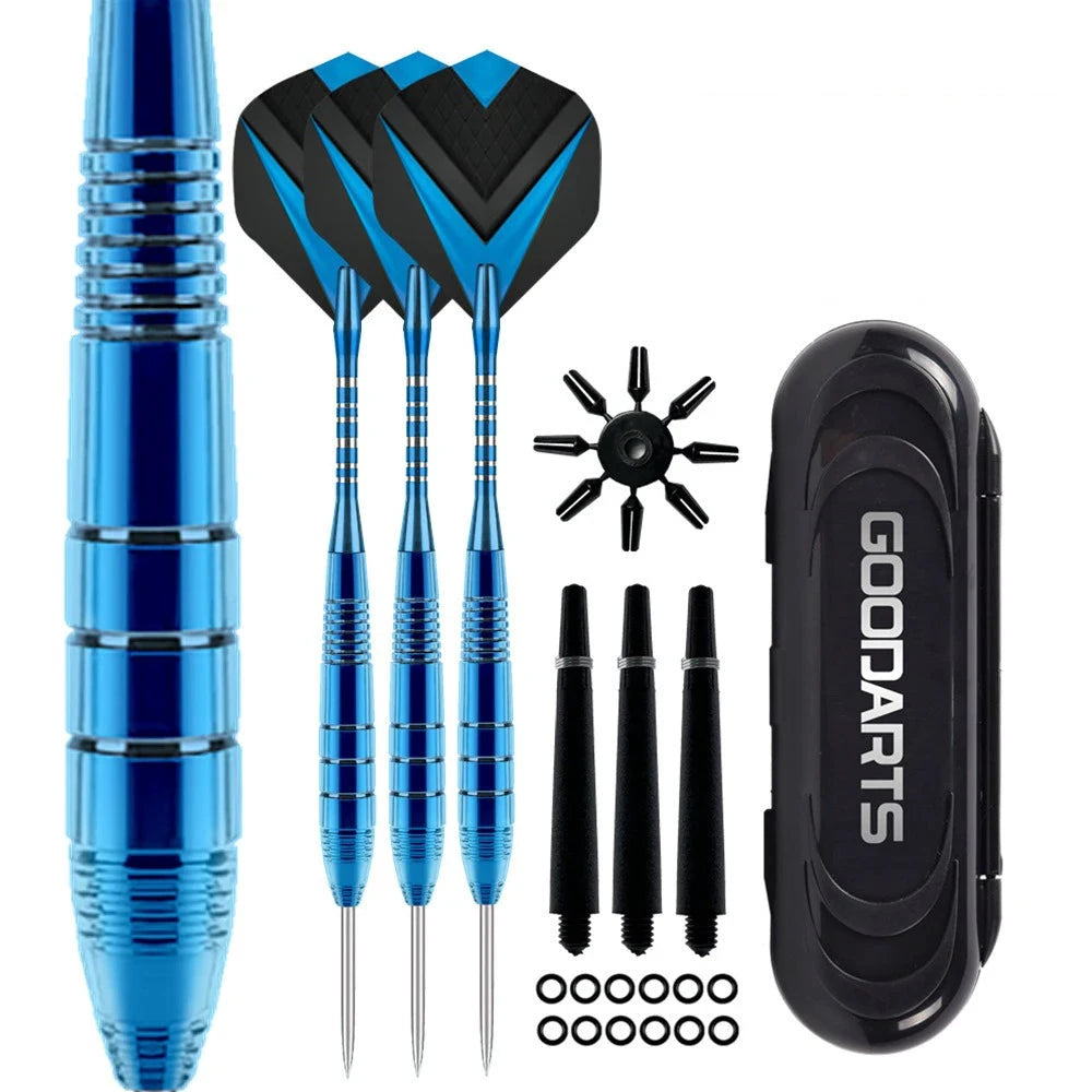 Dartboard with metal tips – Aluminum shafts