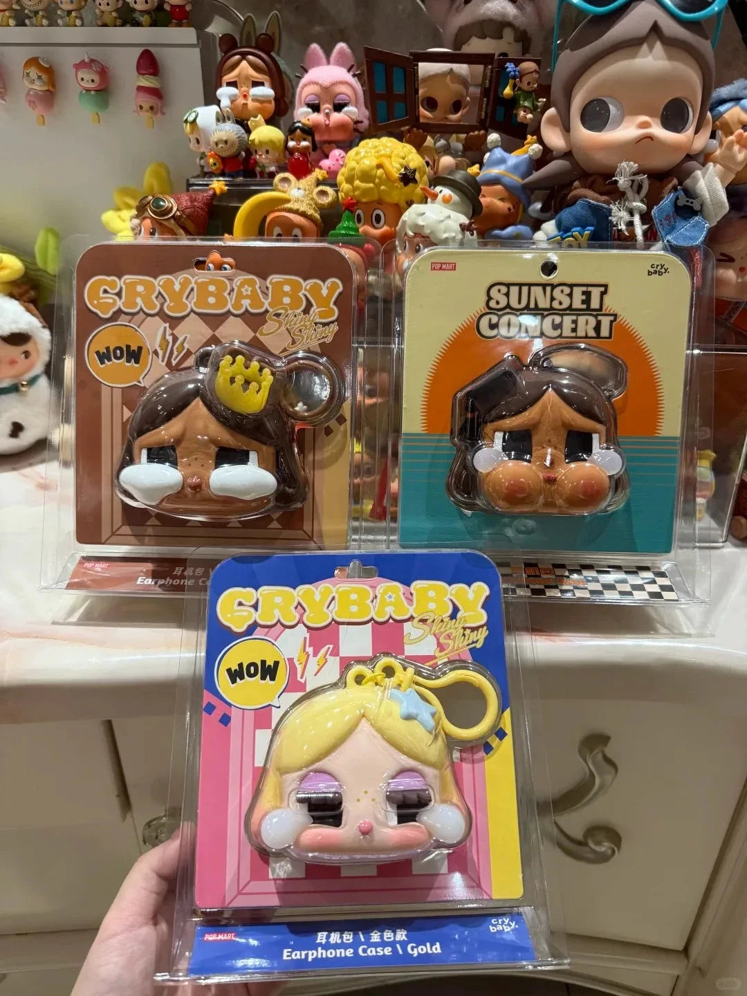 POP MART Crybaby Shiny Shiny Series – Figurines et accessoires