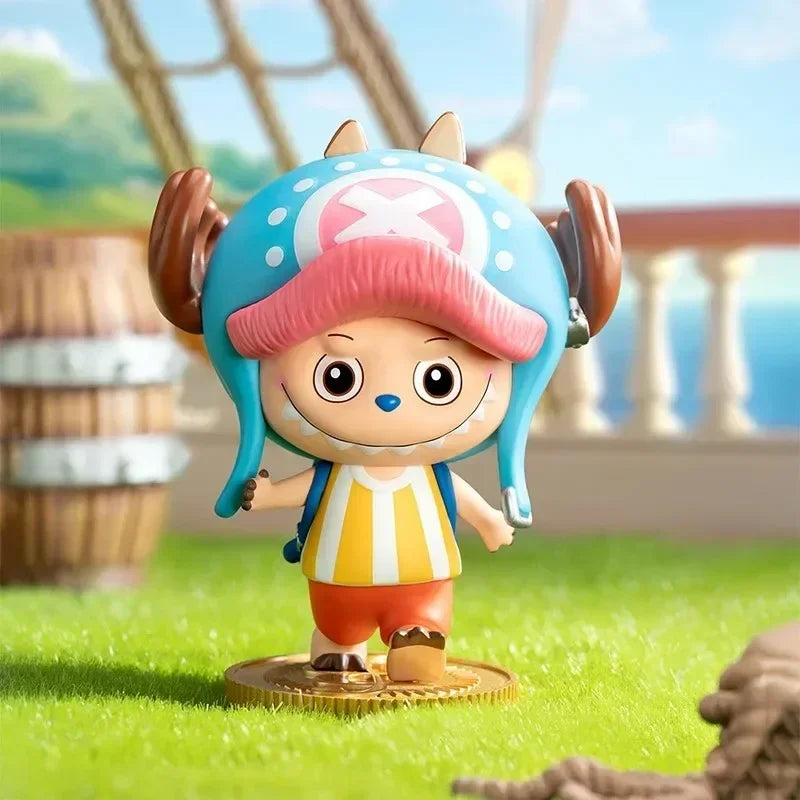 POP MART THE MONSTERS X One Piece Series Blind Box Toys Kawaii Anime Figure Surprise Mystery Box Dolls Girls Gift