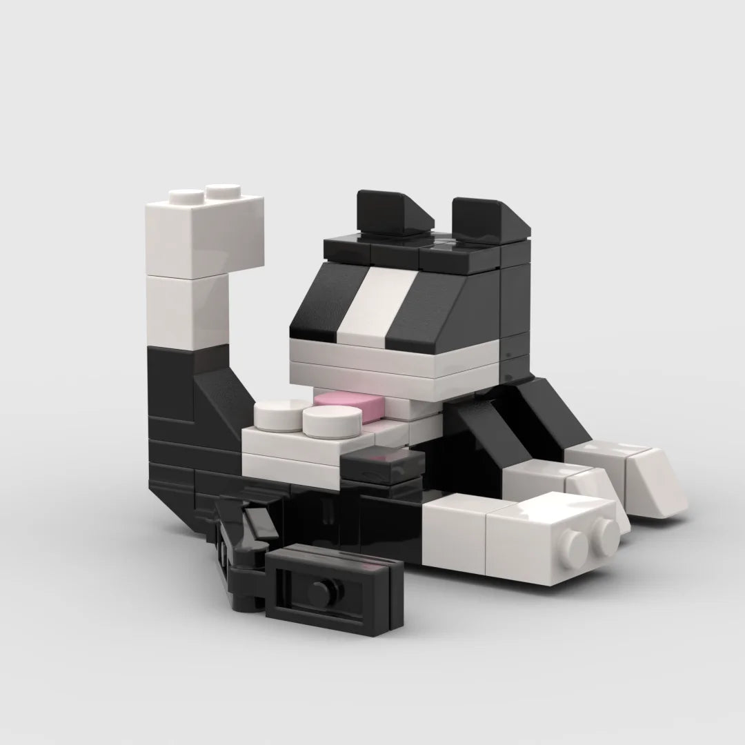 Série Animale Briques MOC Chat Édition Limitée Blocs De Construction Éducatifs Collection Premium Pour Enfants by Mon Labubu