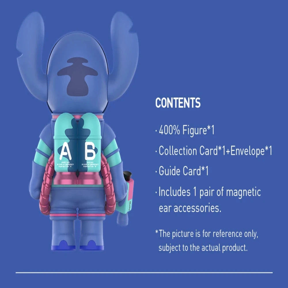 POP MART MEGA SPACE MOLLY 400% Stitch – Figurine