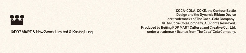 POP MART - Labubu Coca Cola Plüsch-Schlüsselanhänger Blindbox (Ihre Wahl oder zufällig)