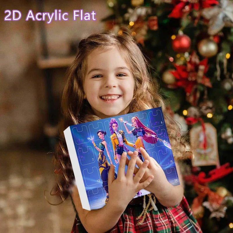 Demon Hunters Calendrier de l'Avent Acrylique Limitée by Mon Labubu