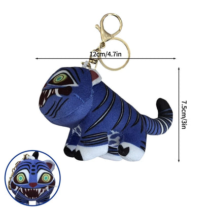 K-pop Demon Hunters Plush Keychain Doll Zoey Rumi Saja Boys K-pop Girl Group Keychain Students Backpack Hanging Pendant Fans Gift