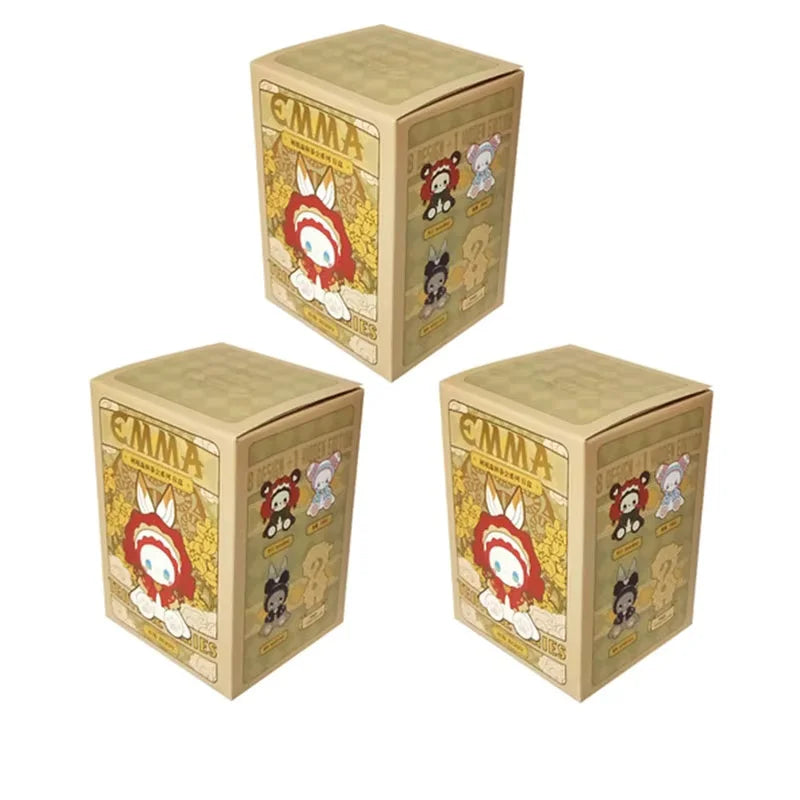 Secret Forest Figurines, Anime Emma, ​​Random Blind Box, Toys, Kawaii Action Figure, Desktop Model, Mystery Box, Gift, Doll Collection