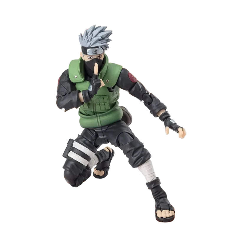 Banpresto Figurine Articulée Kakashi Hatake SHF Series Édition Officielle 16 cm Naruto by Bandai