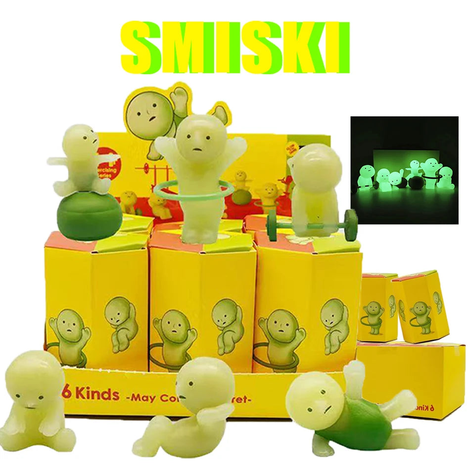 Smiski Figurine De Collection Lumineuse Blind Box Edition Limitee Pour Fans De Figurines Japonaises by Mon Labubu