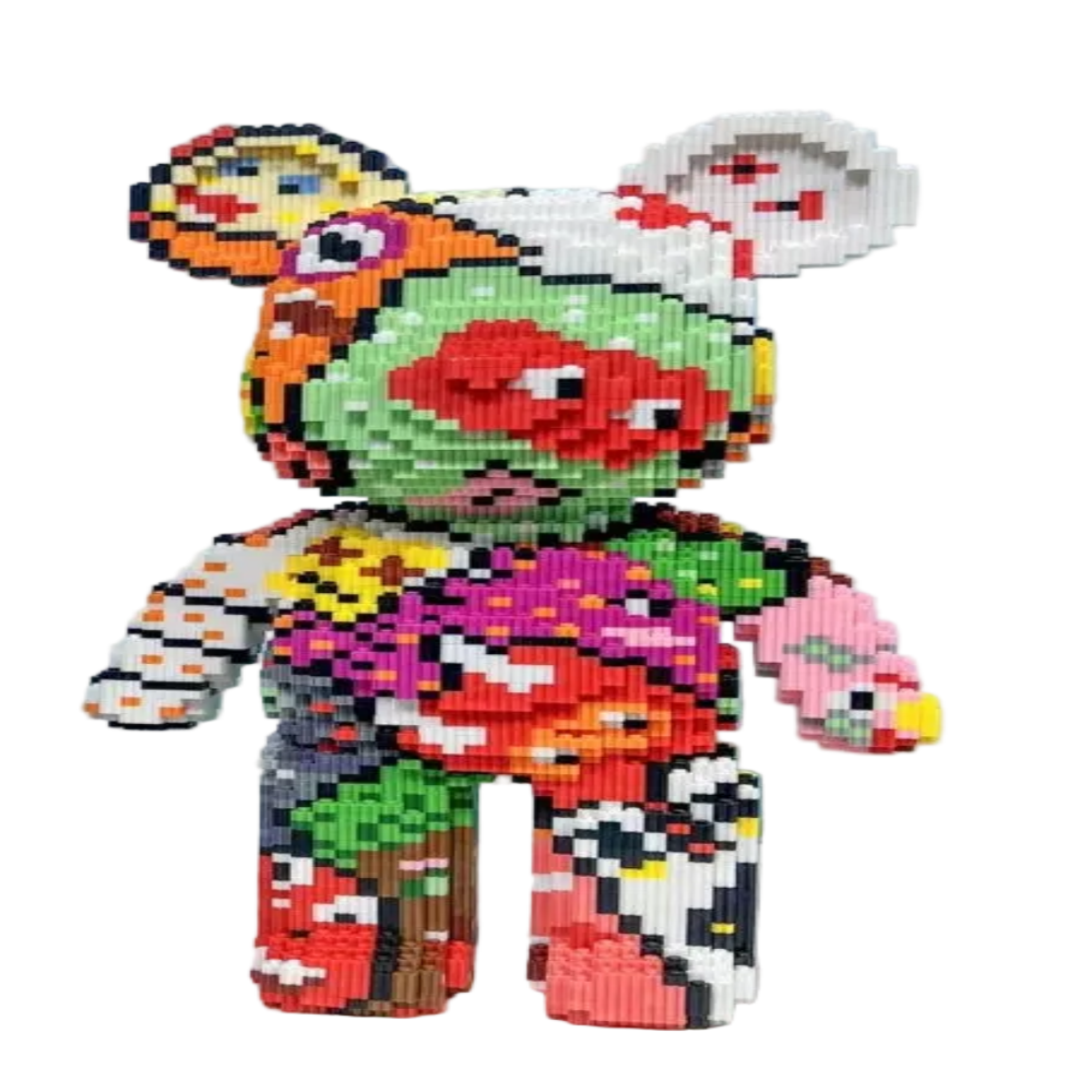 Compatible Teddy Bear Brick Figurine – Approximately 30 cm