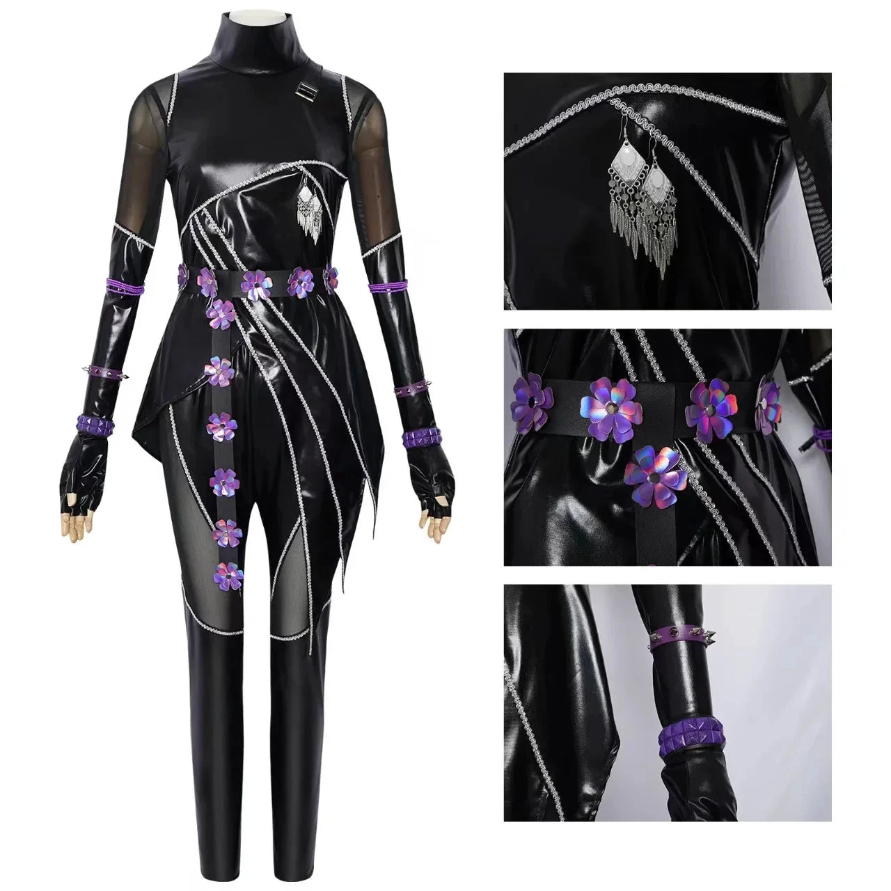 Costume Cosplay Demon Hunter Rumi – K-Pop Demon Hunters